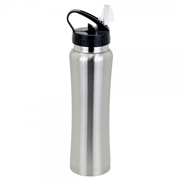 PS-2044 Gümüş 750 ml Emzikli Matara